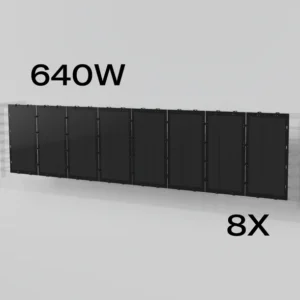 Paneles Solares Set 640W